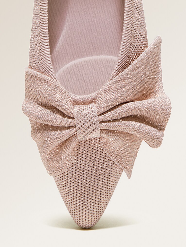 VIVAIA リボンフラットパンプス [Azura] Azura] ポインテッドトゥ リボン付き フラット – VIVAIA JAPAN